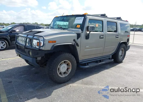 2003 Hummer H2 z USA, uszkodzony, nr VIN 5GRGN23U63H131139